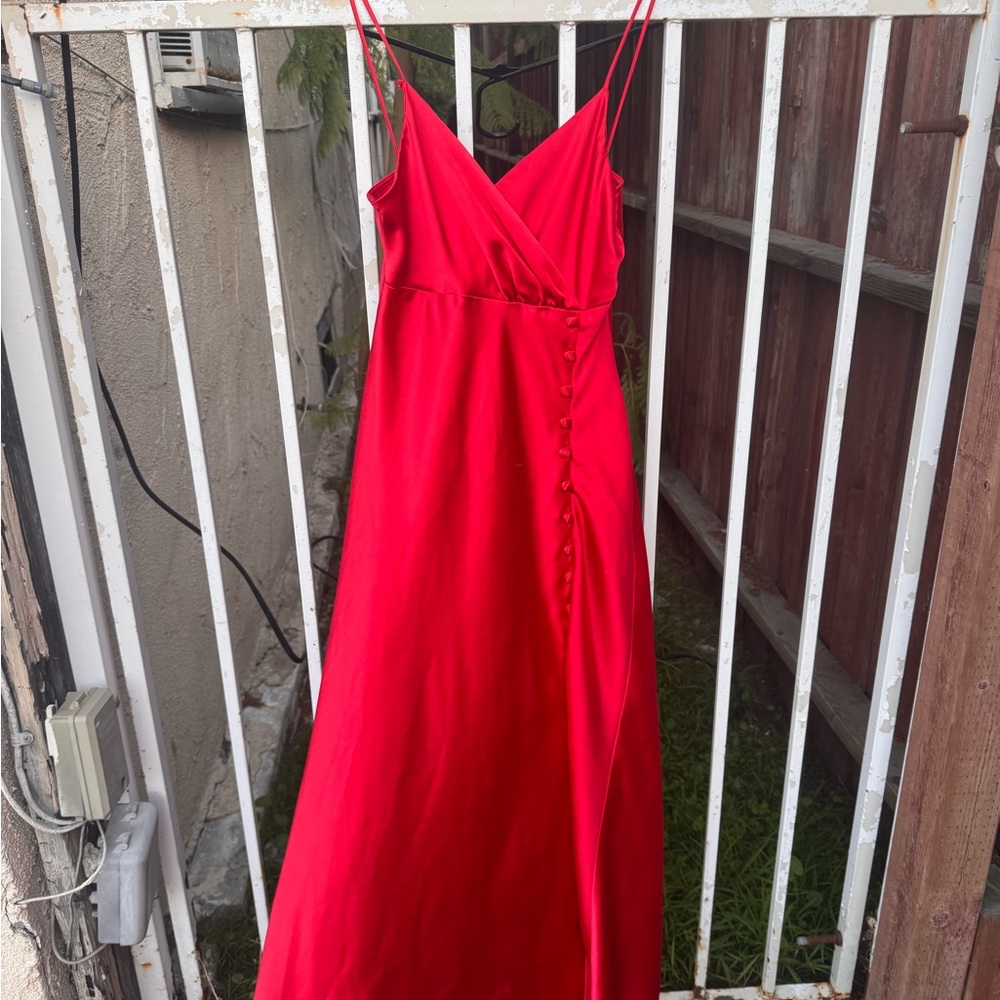 Elegant Satin Zara Dress